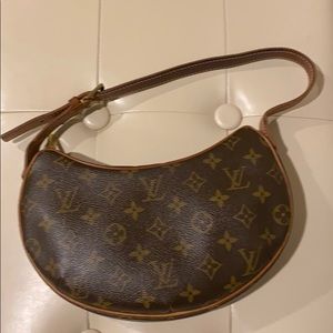 Genuine Louis Vuitton Monogram Croissant USED